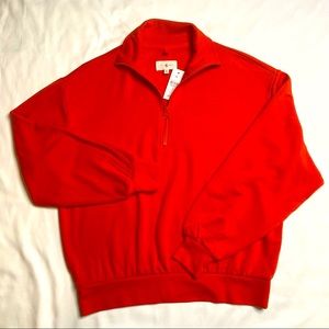 LOFT LOU & GREY Zip Sweatshirt, S